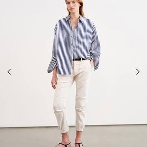 Nili Lotan cropped military pants